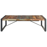 vidaXL Coffee Table 140x140x40 cm Solid Reclaimed Wood | SKU: 321577 | Barcode: 8720286104699