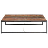 vidaXL Coffee Table 140x140x40 cm Solid Reclaimed Wood | SKU: 321577 | Barcode: 8720286104699