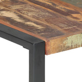 vidaXL Coffee Table 140x140x40 cm Solid Reclaimed Wood | SKU: 321577 | Barcode: 8720286104699