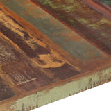 vidaXL Coffee Table 140x140x40 cm Solid Reclaimed Wood | SKU: 321577 | Barcode: 8720286104699