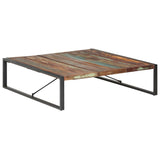vidaXL Coffee Table 140x140x40 cm Solid Reclaimed Wood | SKU: 321577 | Barcode: 8720286104699