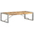 vidaXL Coffee Table 140x70x40 cm Rough Mango Wood | SKU: 321587 | Barcode: 8720286104798