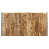 vidaXL Coffee Table 140x70x40 cm Rough Mango Wood | SKU: 321587 | Barcode: 8720286104798