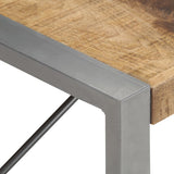 vidaXL Coffee Table 140x70x40 cm Rough Mango Wood | SKU: 321587 | Barcode: 8720286104798