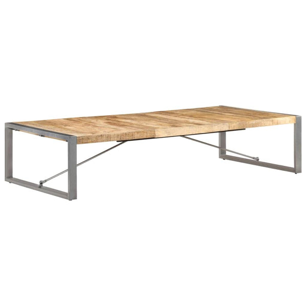 vidaXL Coffee Table 180x90x40 cm Rough Mango Wood N2 | SKU: 321591 | Barcode: 8720286104835