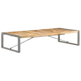 vidaXL Coffee Table 180x90x40 cm Rough Mango Wood N2 | SKU: 321591 | Barcode: 8720286104835