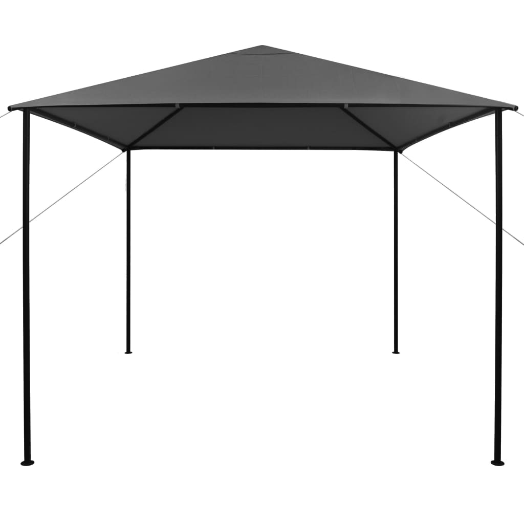 vidaXL Gazebo 3x3 m Anthracite Fabric and Steel 180 g/m² | SKU: 312240 | Barcode: 8720286106600