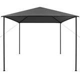 vidaXL Gazebo 3x3 m Anthracite Fabric and Steel 180 g/m² | SKU: 312240 | Barcode: 8720286106600