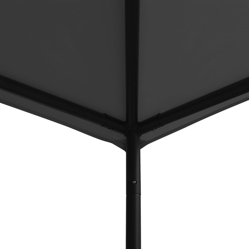 vidaXL Gazebo 3x3 m Anthracite Fabric and Steel 180 g/m² | SKU: 312240 | Barcode: 8720286106600