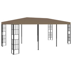 vidaXL Gazebo 6x3 m Taupe | SKU: 312259 | Barcode: 8720286106785