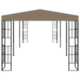 vidaXL Gazebo 6x3 m Taupe | SKU: 312259 | Barcode: 8720286106785