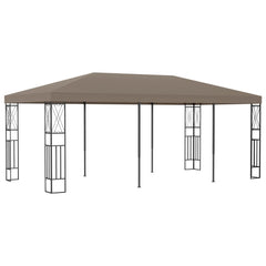 vidaXL Gazebo 6x3 m Taupe Fabric | SKU: 312271 | Barcode: 8720286106907