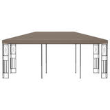 vidaXL Gazebo 6x3 m Taupe Fabric | SKU: 312271 | Barcode: 8720286106907