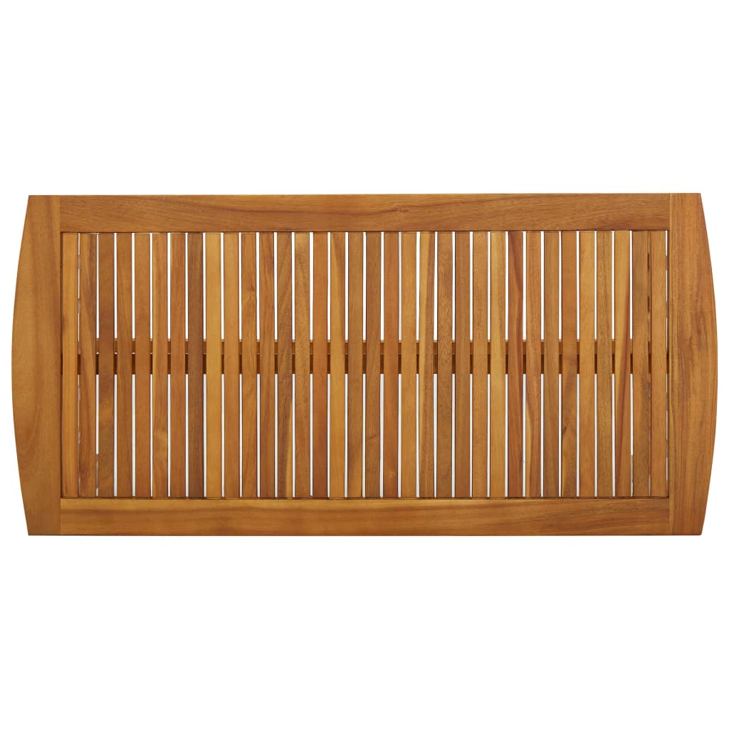 vidaXL Coffee Table 102x50x43 cm Solid Acacia Wood | SKU: 310255 | Barcode: 8720286107485