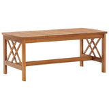 vidaXL Coffee Table 102x50x43 cm Solid Acacia Wood | SKU: 310265 | Barcode: 8720286107584