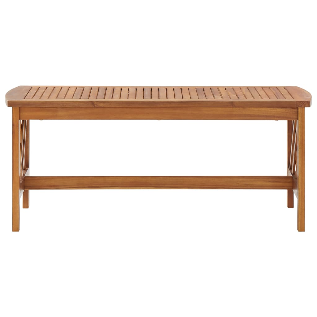 vidaXL Coffee Table 102x50x43 cm Solid Acacia Wood | SKU: 310265 | Barcode: 8720286107584