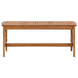 vidaXL Coffee Table 102x50x43 cm Solid Acacia Wood | SKU: 310265 | Barcode: 8720286107584