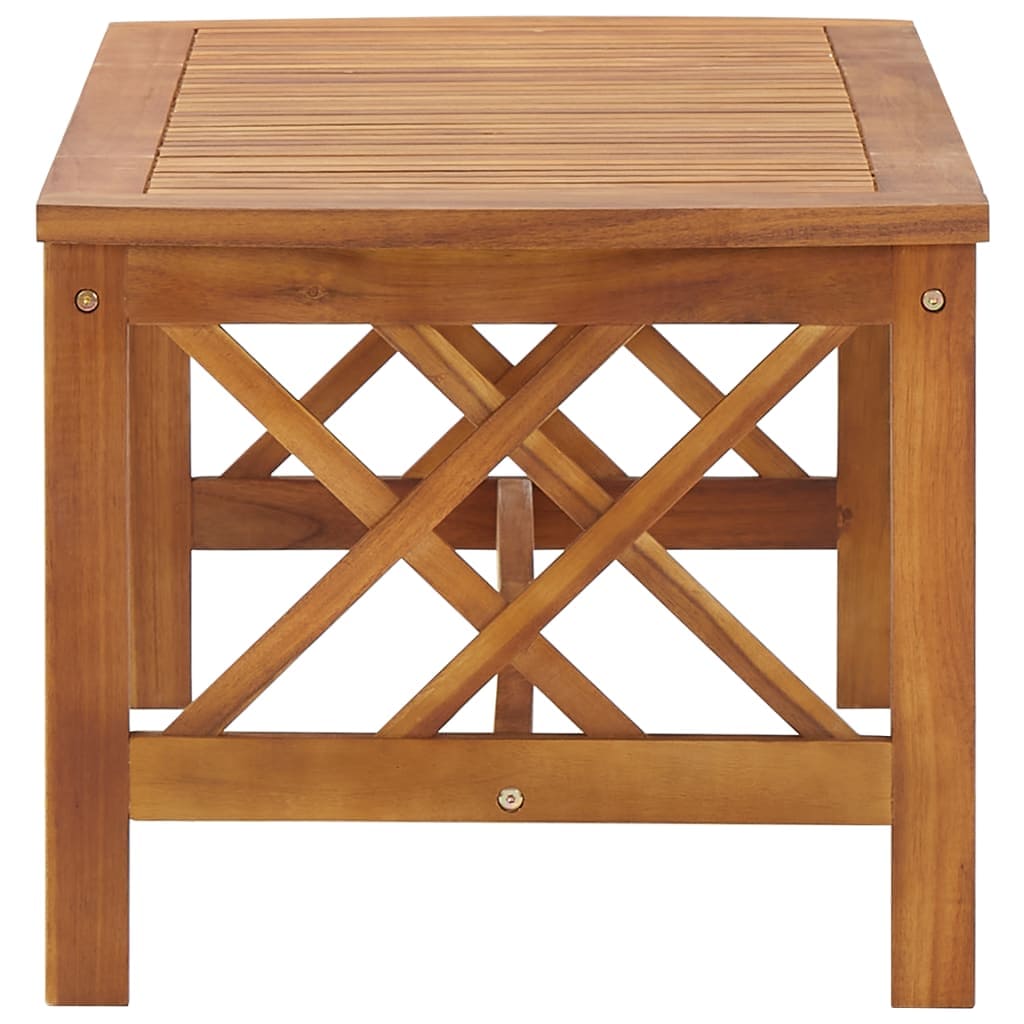 vidaXL Coffee Table 102x50x43 cm Solid Acacia Wood | SKU: 310265 | Barcode: 8720286107584