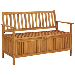 vidaXL Garden Storage Bench 120 cm Solid Acacia Wood | SKU: 310279 | Barcode: 8720286107720