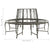 vidaXL Garden Tree Bench 160 cm Steel | SKU: 313033 | Barcode: 8720286109526