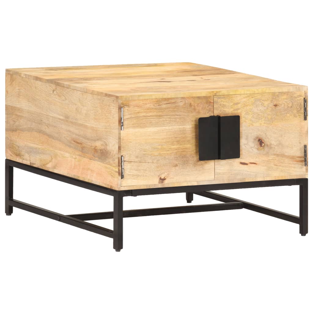 vidaXL Coffee Table 67x67x45 cm Solid Mango Wood | SKU: 320375 | Barcode: 8720286110737