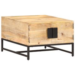 vidaXL Coffee Table 67x67x45 cm Solid Mango Wood | SKU: 320375 | Barcode: 8720286110737