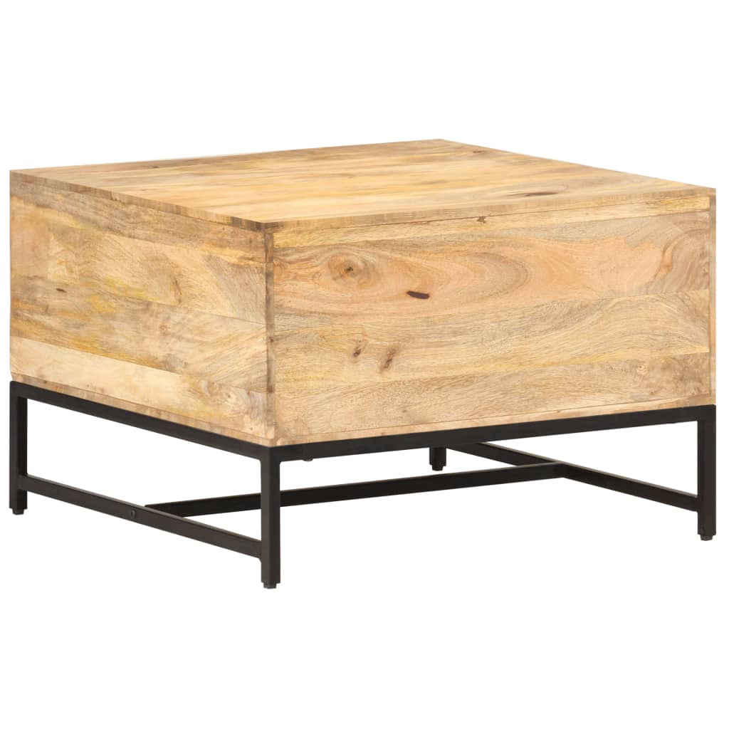 vidaXL Coffee Table 67x67x45 cm Solid Mango Wood | SKU: 320375 | Barcode: 8720286110737