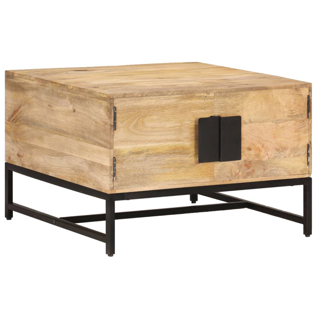 vidaXL Coffee Table 67x67x45 cm Solid Mango Wood | SKU: 320375 | Barcode: 8720286110737