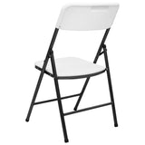 vidaXL Folding Garden Chairs 4 pcs HDPE White | SKU: 313556 | Barcode: 8720286135259