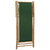 vidaXL Deck Chair Bamboo and Canvas Green | SKU: 313021 | Barcode: 8720286135303