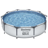 Bestway Steel Pro MAX Swimming Pool Set 305x76 cm | SKU: 92829 | Barcode: 8720286135662