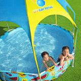 Bestway Steel Pro UV Careful Above Ground Pool For Kids 244x51 cm | SKU: 92830 | Barcode: 8720286135679