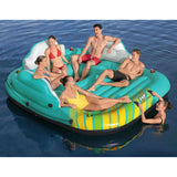 Bestway 5-Person Inflatable Island Sunny Lounge 291x265x83 cm | SKU: 92895 | Barcode: 8720286136294