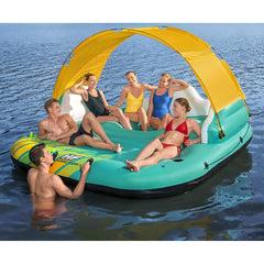 Bestway 5-Person Inflatable Island Sunny Lounge 291x265x83 cm | SKU: 92895 | Barcode: 8720286136294