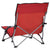 vidaXL Folding Beach Chairs 2 pcs Red Fabric | SKU: 312490 | Barcode: 8720286137017