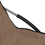 vidaXL Folding Beach Chairs 2 pcs Taupe Fabric | SKU: 312492 | Barcode: 8720286137031