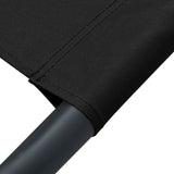 vidaXL Outdoor Lounge Bed With Canopy Black | SKU: 313525 | Barcode: 8720286137529