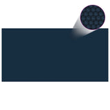 vidaXL Floating PE Solar Pool Film 600x300 cm Black and Blue | SKU: 92987 | Barcode: 8720286140161