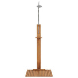 vidaXL Garden Shower 75x75x210 cm Solid Teak Wood | SKU: 312276 | Barcode: 8720286141151
