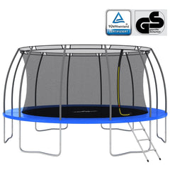 vidaXL Trampoline Set Round 488x90 cm 150 kg | SKU: 92945 | Barcode: 8720286141878