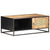 vidaXL Coffee Table 90x50x35 cm Rough Mango Wood And Natural Cane | SKU: 323143 | Barcode: 8720286142387
