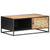 vidaXL Coffee Table 90x50x35 cm Rough Mango Wood And Natural Cane | SKU: 323143 | Barcode: 8720286142387