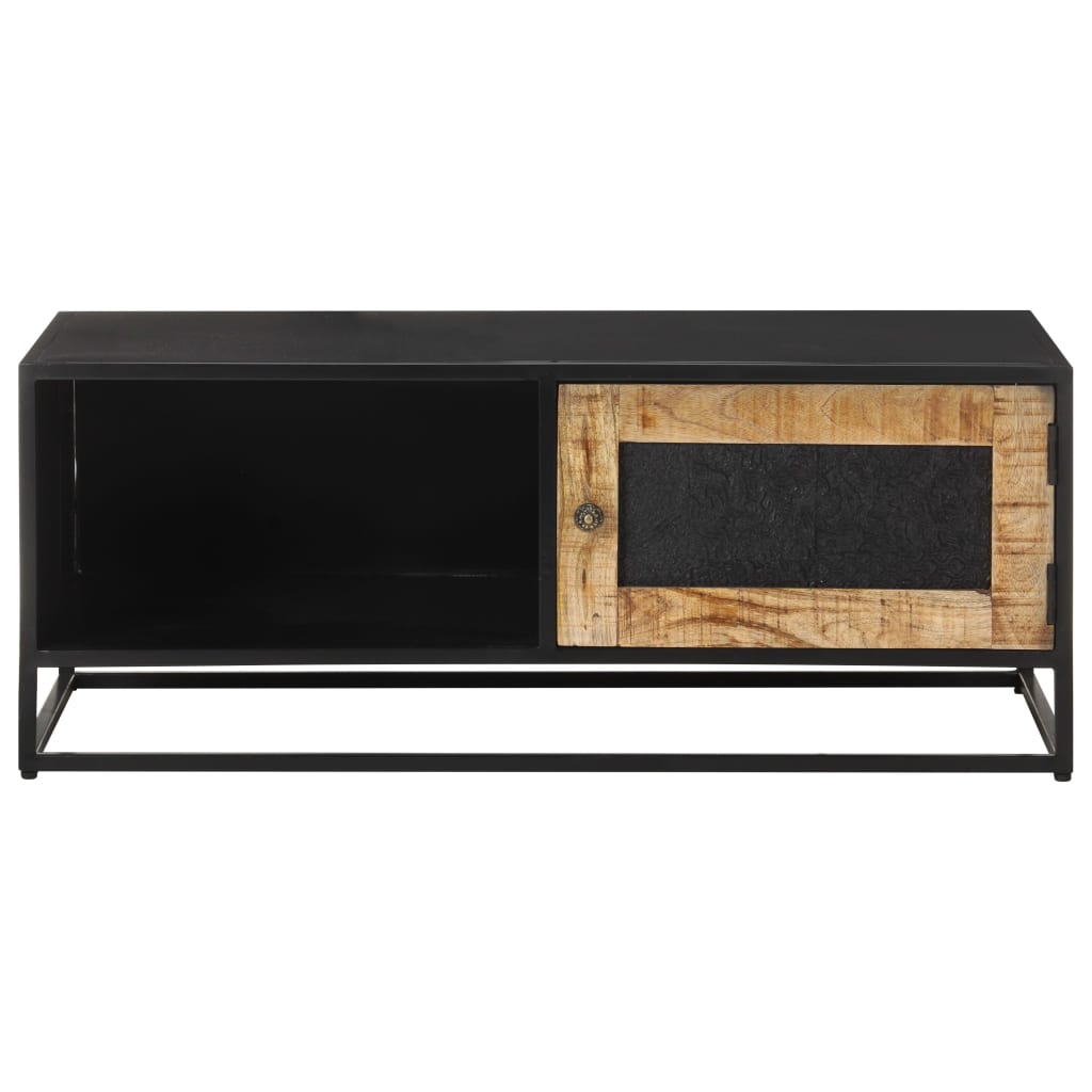 vidaXL Coffee Table 90x50x35 cm Rough Mango Wood | SKU: 323149 | Barcode: 8720286142448