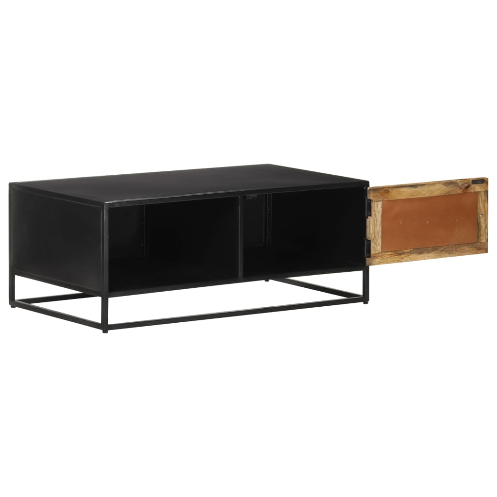 vidaXL Coffee Table 90x50x35 cm Rough Mango Wood | SKU: 323149 | Barcode: 8720286142448
