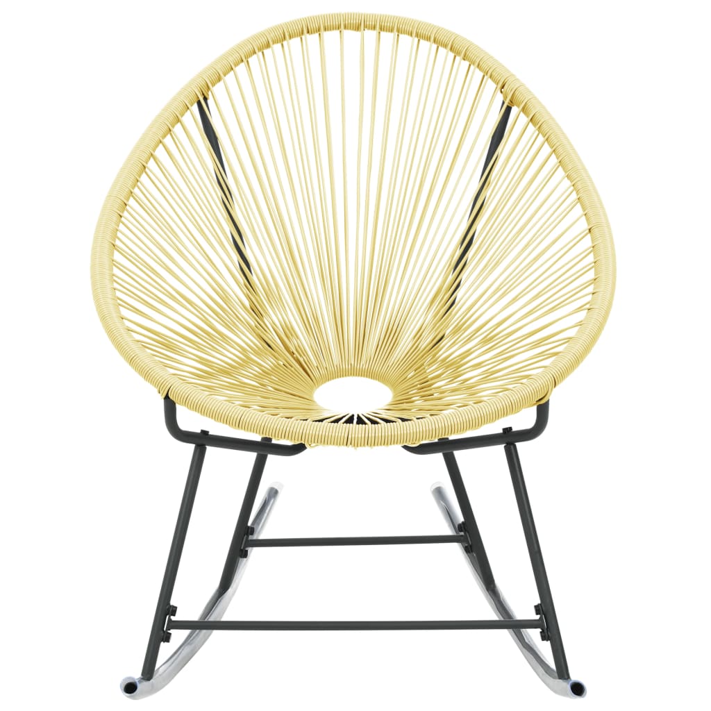 vidaXL Outdoor Acapulco Chair Poly Rattan Beige | SKU: 313140 | Barcode: 8720286150023