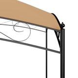 vidaXL Gazebo 3x3x2.65 m Taupe 180 g/m² | SKU: 313907 | Barcode: 8720286153215