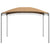 vidaXL Gazebo 3x4x2.65 m Taupe 180 g/m² | SKU: 313910 | Barcode: 8720286153246