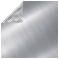 vidaXL Floating Rectangular PE Solar Pool Film 6x4 m Silver | SKU: 93079 | Barcode: 8720286154656