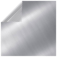 vidaXL Floating Rectangular PE Solar Pool Film 8x5 m Silver | SKU: 93080 | Barcode: 8720286154663