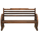 vidaXL Garden Bench 112 cm Solid Firwood | SKU: 313891 | Barcode: 8720286157275